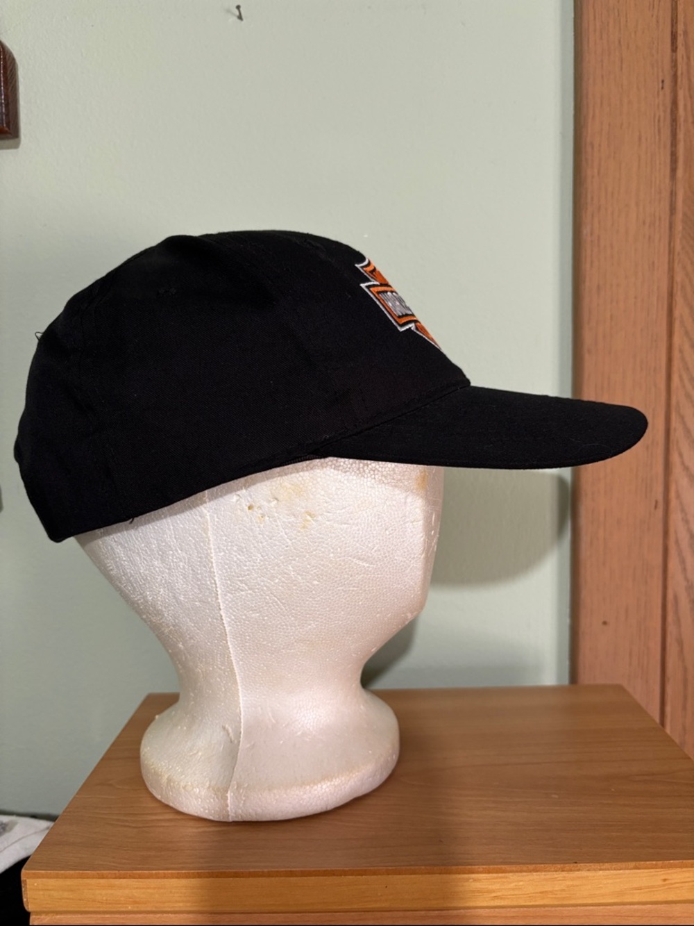 Harley -Davidson American Needle Black Baseball Cap Embroidered Patch adjustable - Picture 5 of 7